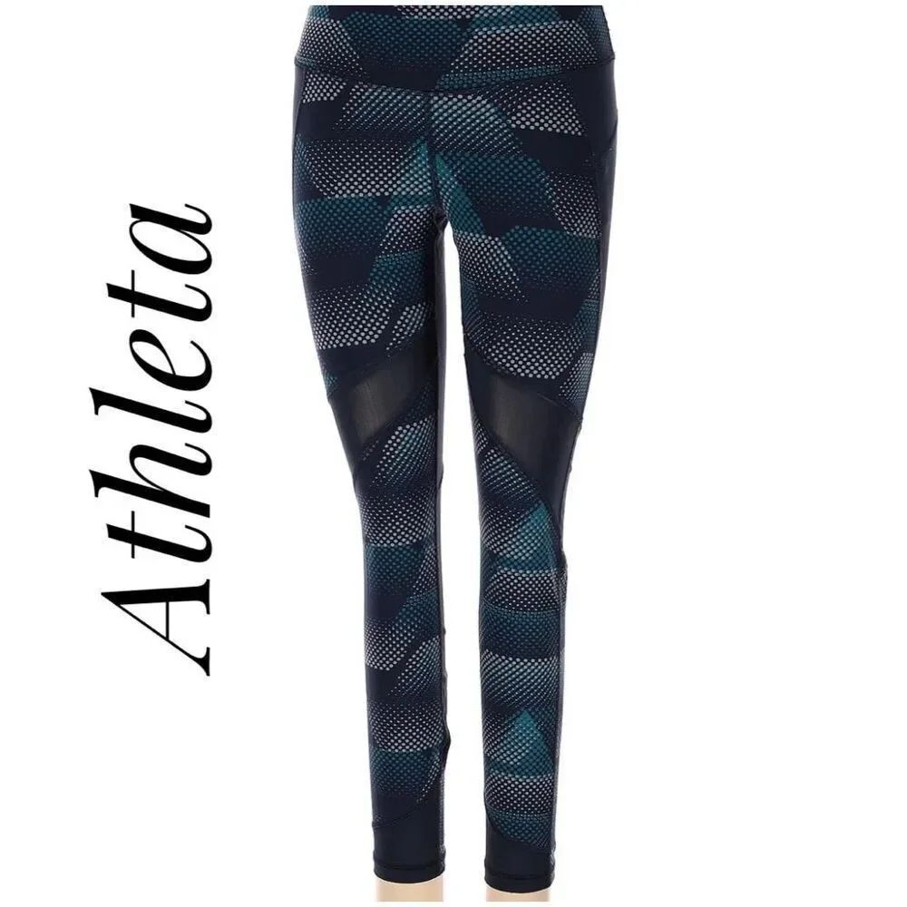 Athleta Small Kinetic Stealh II Capri Cropped Legging